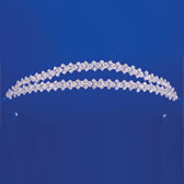 Menyasszonyi Tiara - SILVER